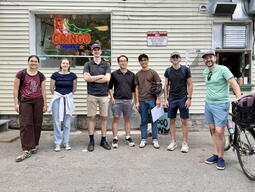 Offroad Robotics team at El Gringo for lunch