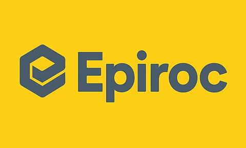 Epiroc logo.