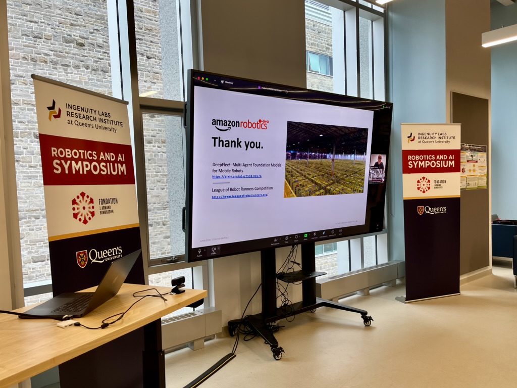 Amazon Robotics talk at Ingenuity Labs.