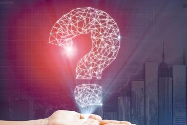 holographic question mark