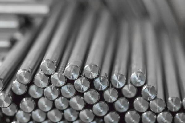 metals bars coated in graphene