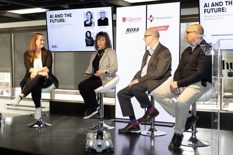 Ramzi Asfour participates in the AI and the Future Panel