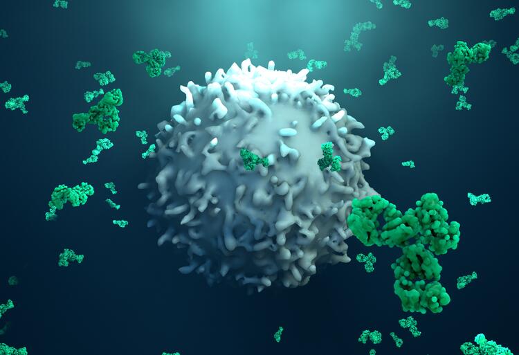 Cancer cells illustration