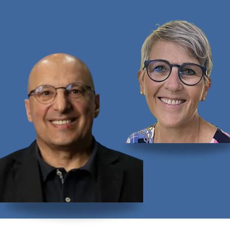 Ash and Deanne Bassili headshots