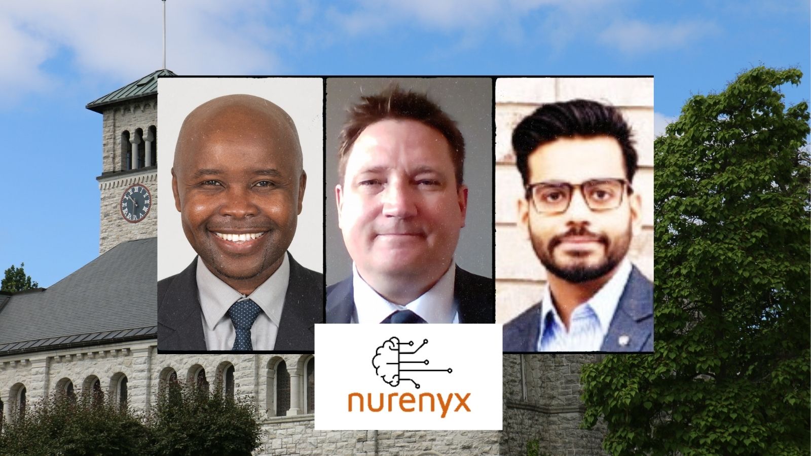 Headshot photos of founders of Nurenyx