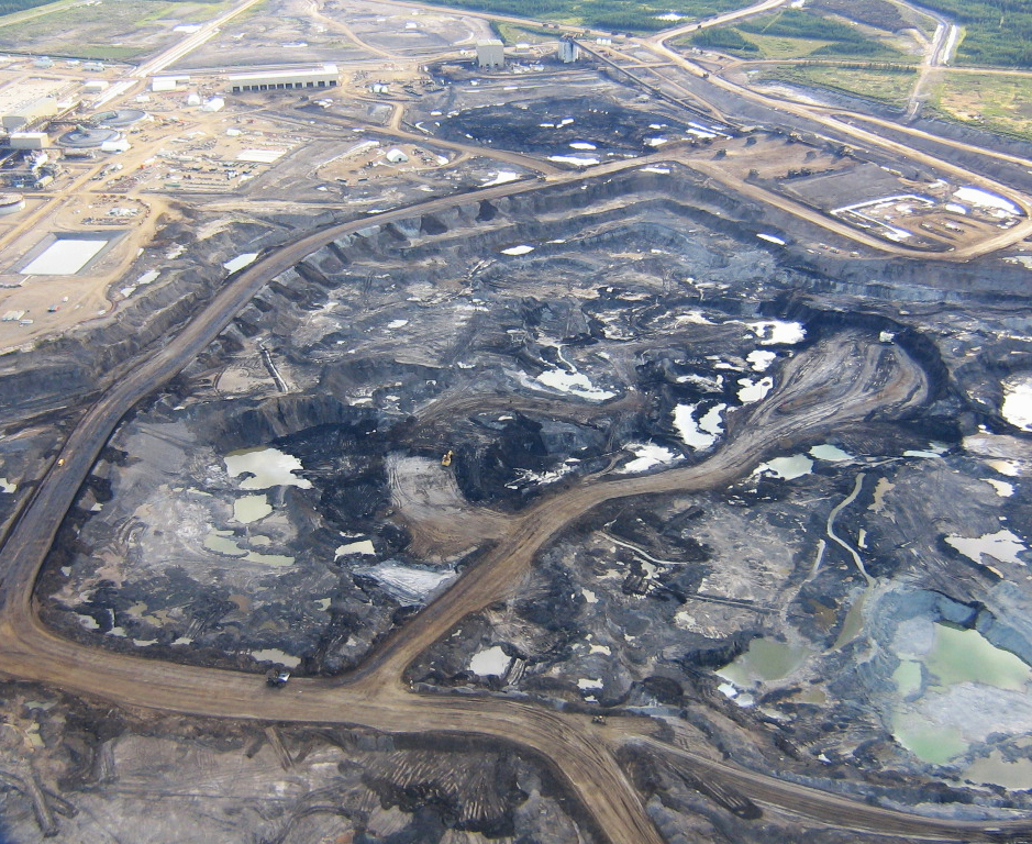 Opencast Mine, Athabasca Oil Sands Poster By David Nunuk Fine Art ...