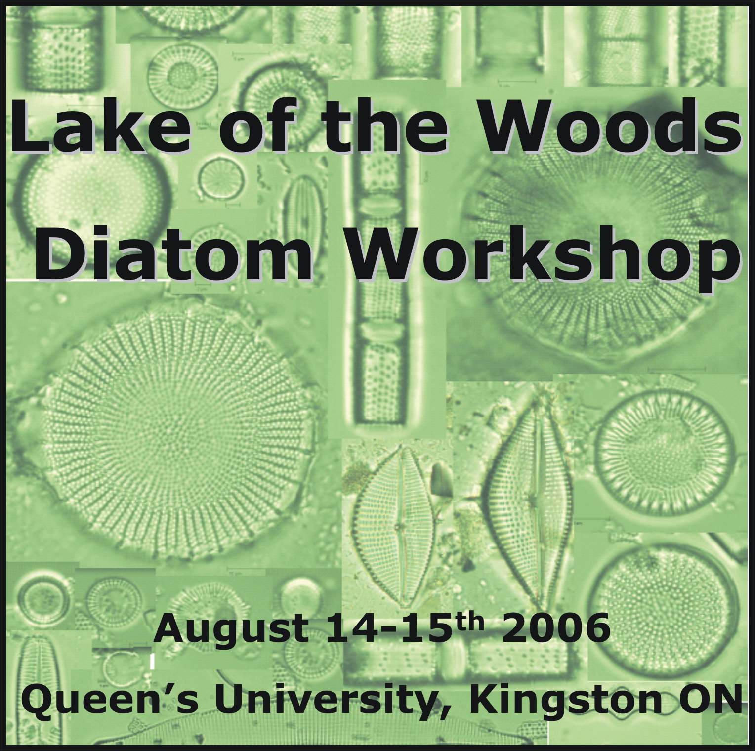 Diatom Workshop Lake of the Woods