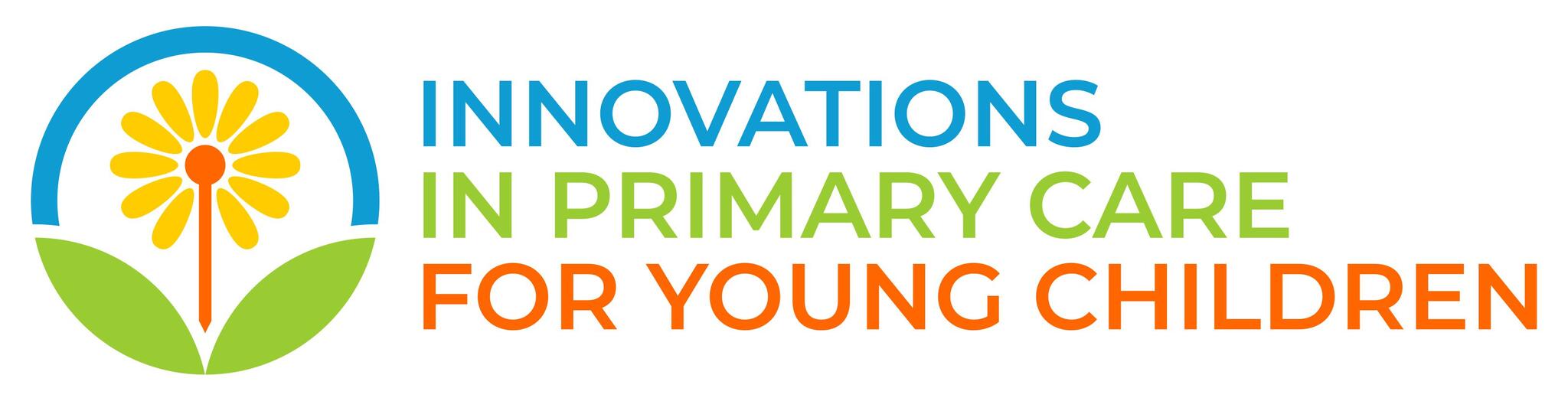 Study logo of a flower with the words Innovations in Primary Care for Young Children