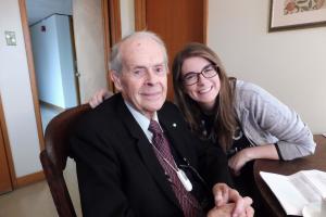 A Historic Encounter: Douglas Jay returns to Queen's