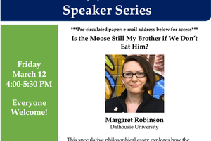 APPLE Speaker Series: Margaret Robinson (Dalhousie University)