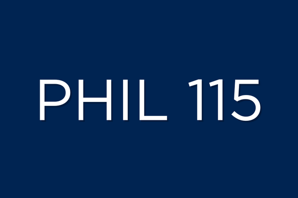 PHIL 115