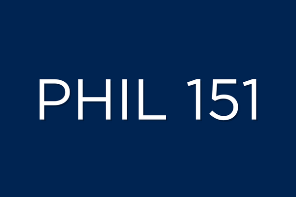 PHIL 151