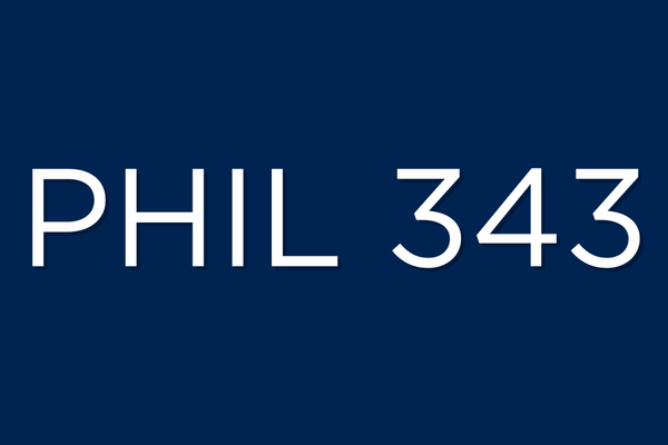 PHIL 343