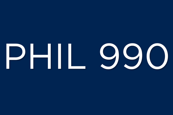 PHIL 990