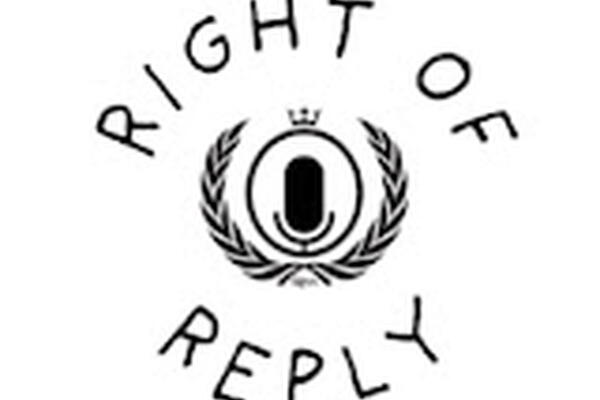 Right of reply you tube