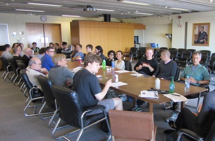 A meeting of the Political Philosophy Reading Group