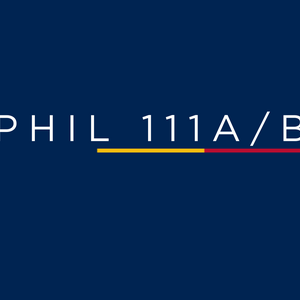 PHIL 111