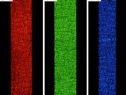 RGB bulk homojunction planar LECs