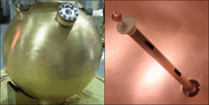 Copper SPC prototype and Inner Rod and Sensor