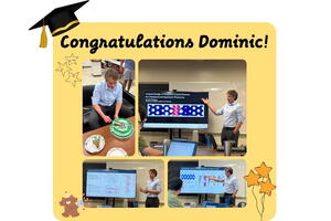 congrats dom