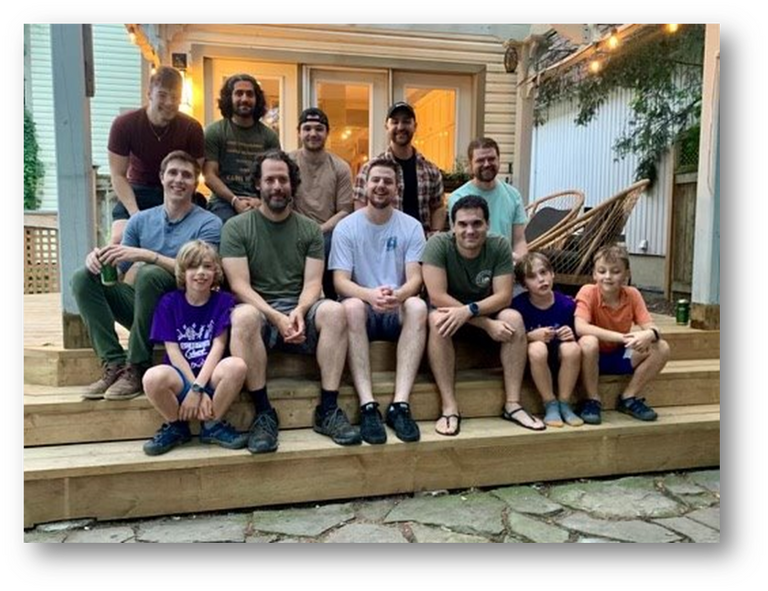 BBQ, Summer of 2023. With Prof. Taite from ECE