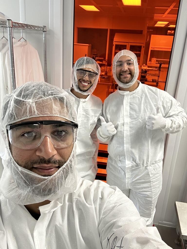 Kasra, Juan and Andrew at NFK