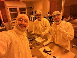 Kasra, Juan and Andrew at NFK