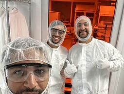 Kasra, Juan and Andrew at NFK