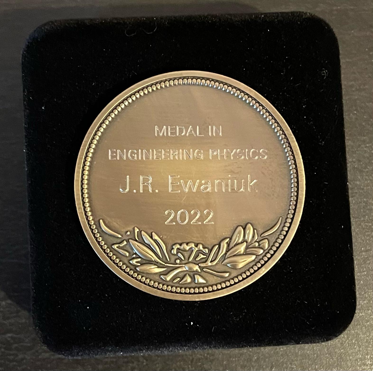 Eng. Phys. medal 2022