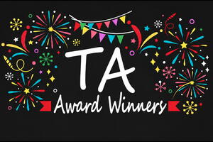 Teaching Assistant Award Winners