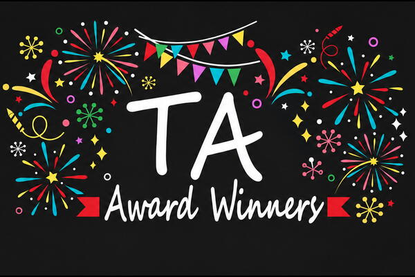 Teaching Assistant Award Winners