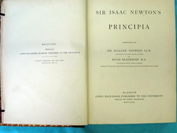 Newton's Philosophiae Naturalis Principia Mathematica