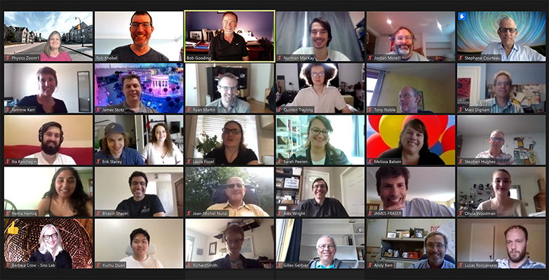 physics graduating class