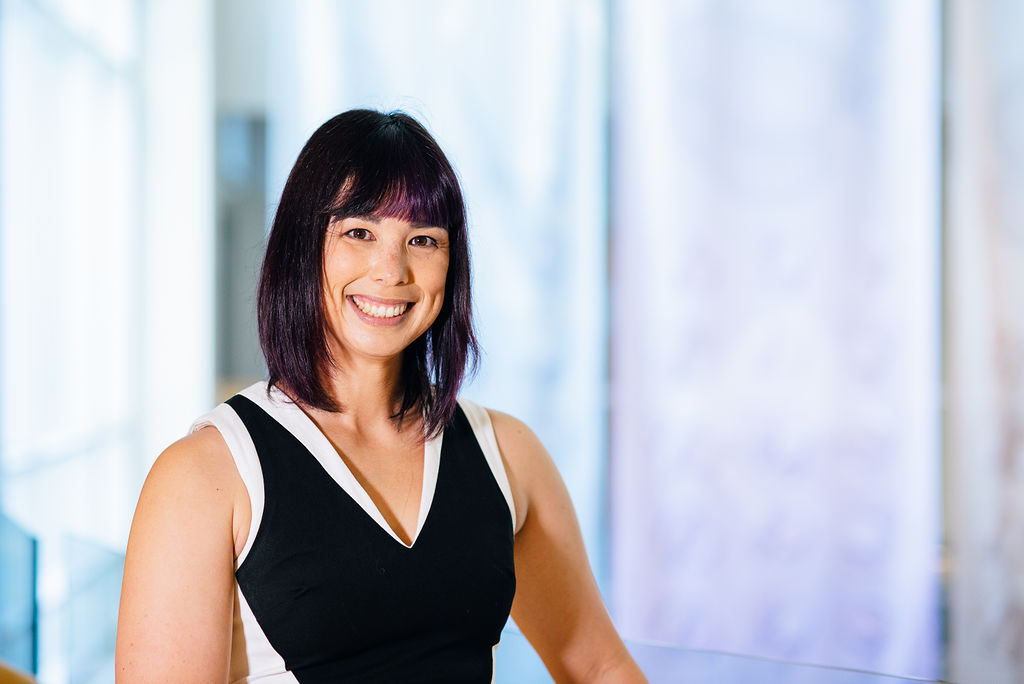 Jennifer Low receives the 2024 SPGS Staff Excellence Award