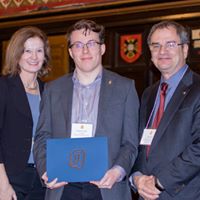 Gavin Crowder receives Nixon Academic Leadership award