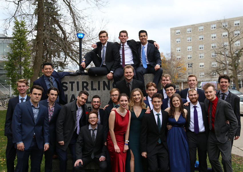 Celebrating Sci Formal in a classy manner