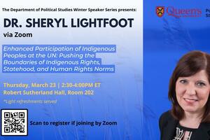 promotional poster with event details