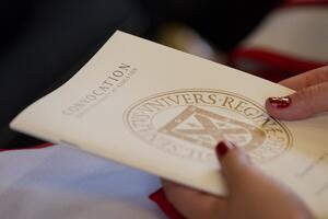 Convocation event in Grant Hall