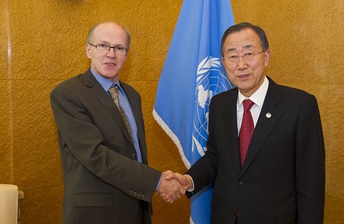 John McGarry and Kilmoon at UN