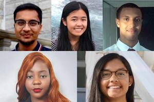 Headshots of the 6 peer ambassadors.