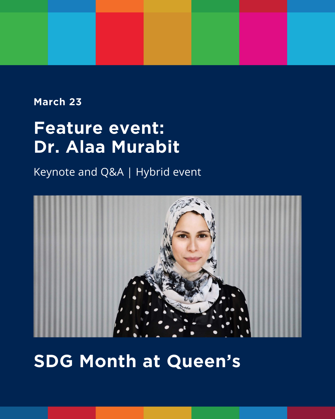 Women in hijab in front of a grey background