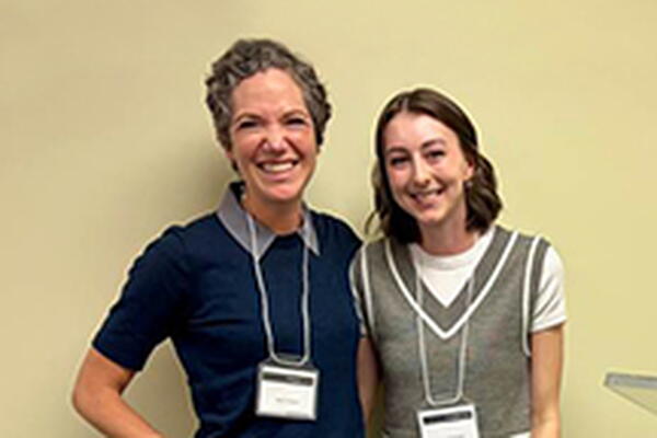 Dr. Beth Pollock and Carly Bretecher