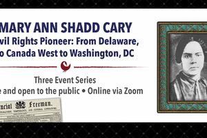 Promotional poster for Mary Ann Shadd Cary and the Power of Black Art