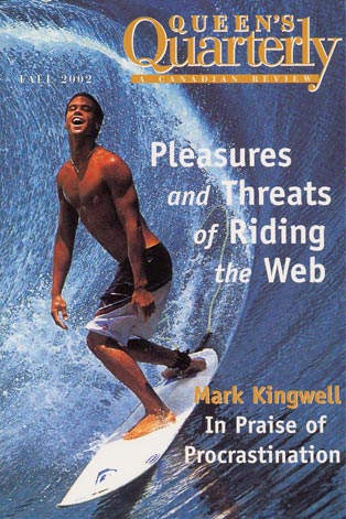 Fall 2002 - Pleasures and Threats of Riding the Web