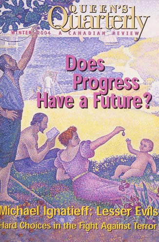 Winter 2004 - Does Progress Have a Future?
