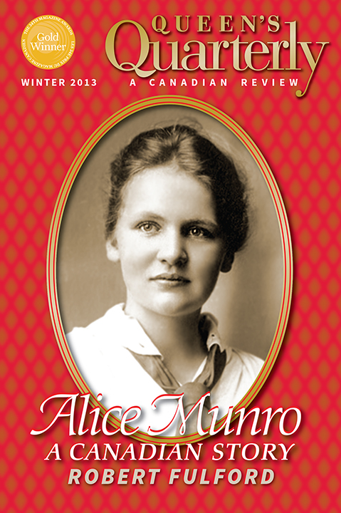 Winter 2013 - Alice Munro, A Canadian Story