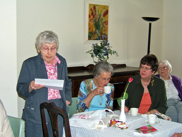 Women attending the 70th Anniversary