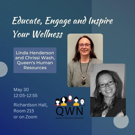 Presentation poster for Educate, Engage and Inspire event