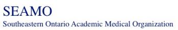 Logo for the Southeastern Ontario Academic Medical Organization