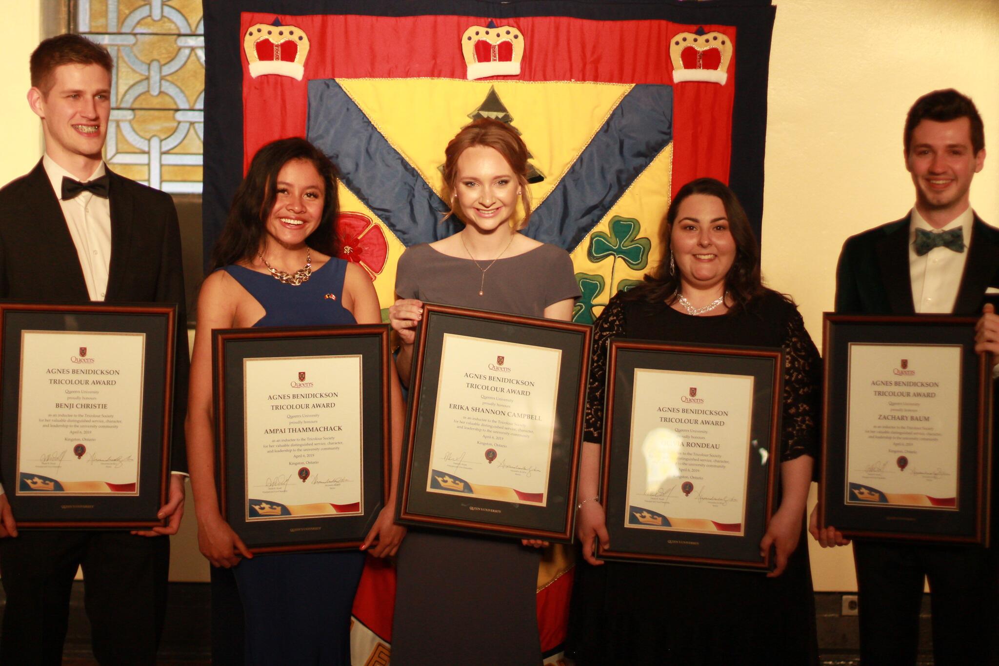 2019 Tricolour recipients